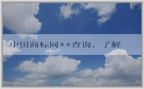 中國商標(biāo)網(wǎng)**查詢、了解、查詢商標(biāo)信息及注冊教程