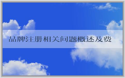 品牌注冊相關(guān)問題概述及費(fèi)用分析