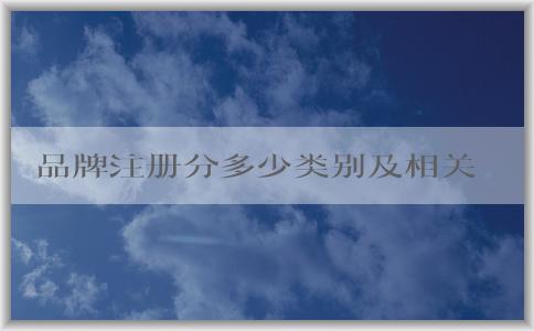 品牌注冊(cè)分多少類別及相關(guān)問(wèn)題探討