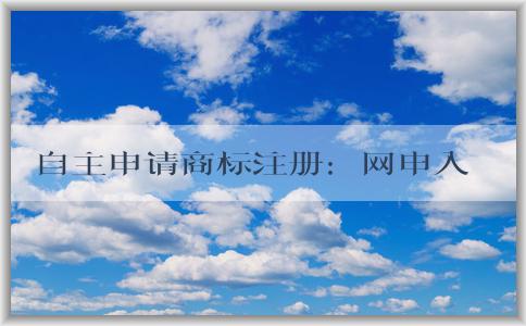 自主申請商標注冊：網(wǎng)申入口、申請流程、查詢與編寫技巧